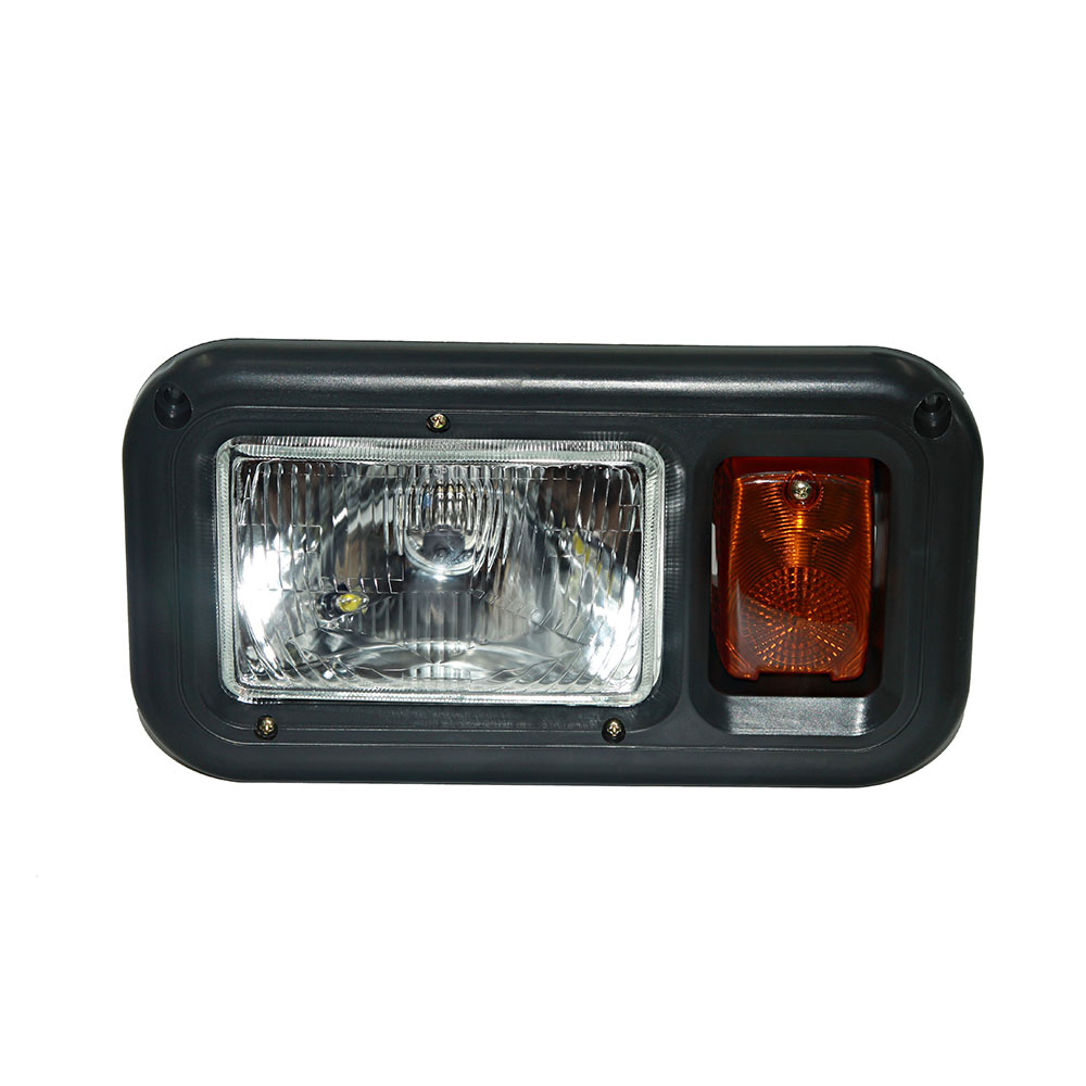 灯具 组合前大灯  H4.24v  尺寸  310X170  安装尺寸275X150 mm  适用于斗山轮式挖掘机 (1)